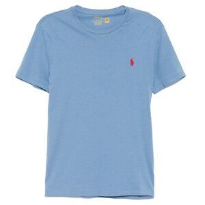 🔴🐎Polo Ralph Lauren Custom Slim Fit Crewneck T-Shirt -Sky Blue -New🔴🐎